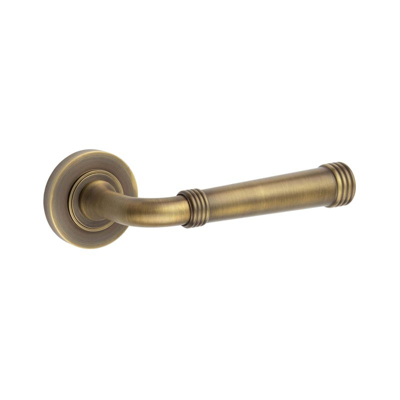 Burlington Highgate Door Handles Plain Rose