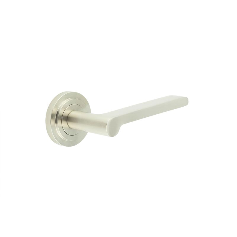 Burlington Fitzrovia Door Handles Stepped Rose