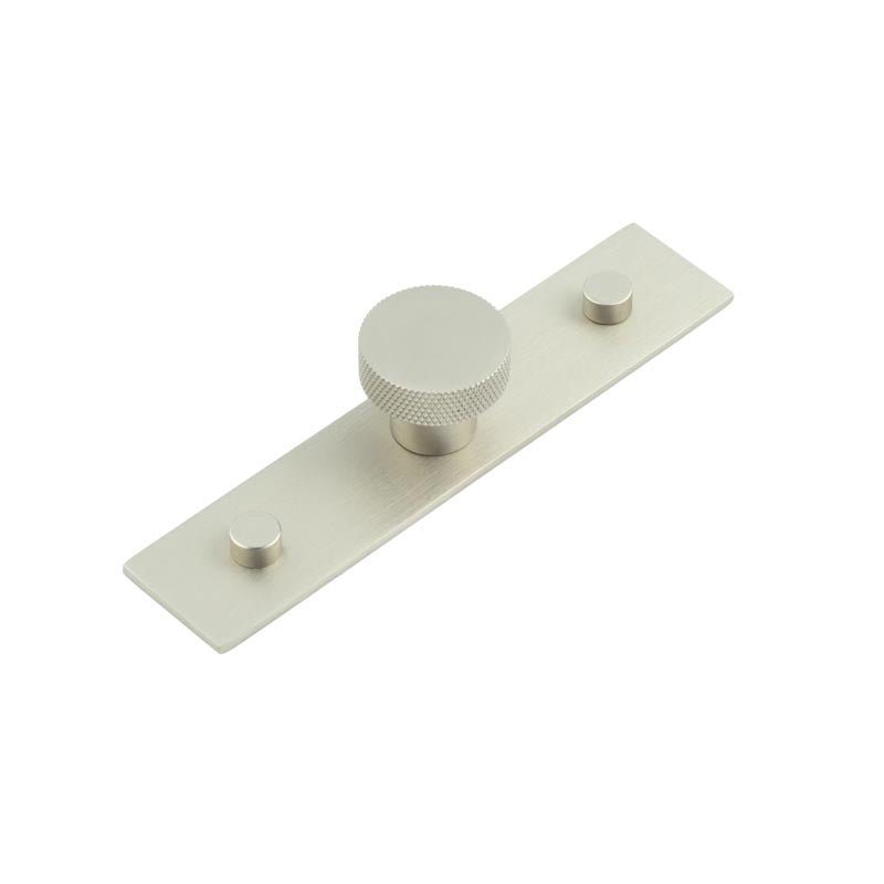 Hoxton Wenlock Cupboard Knobs 30mm Plain Backplate