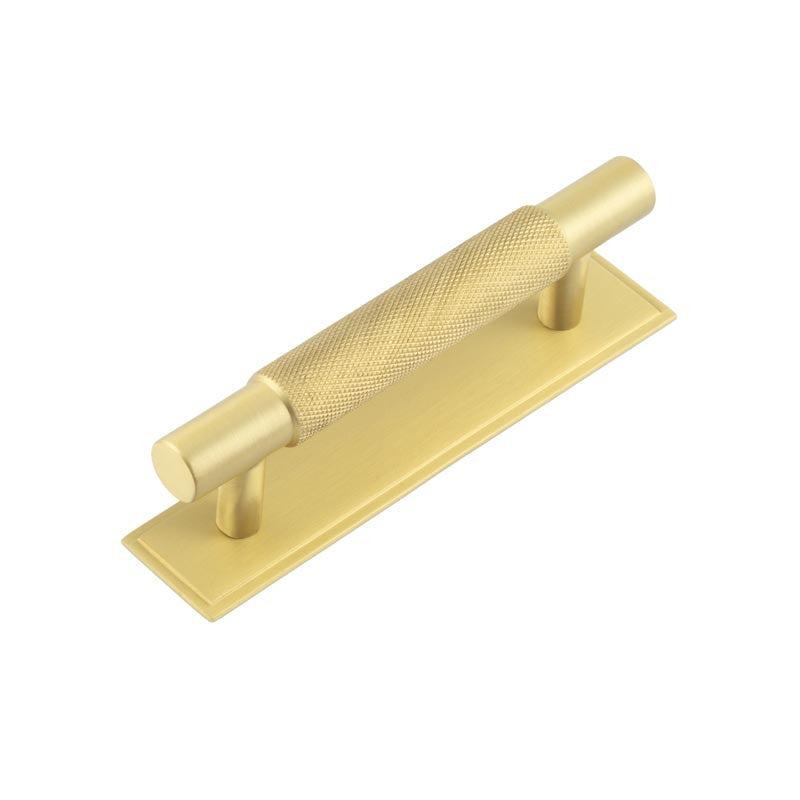 Hoxton Hoxton Taplow Cabinet Handles 96mm Ctrs Stepped Backplate