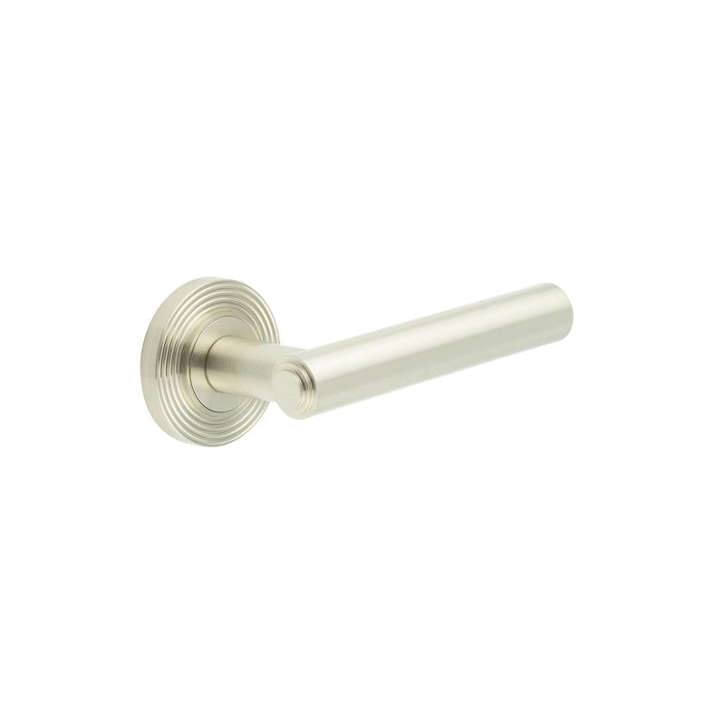 Burlington Richmond Door Handles Reeded Rose