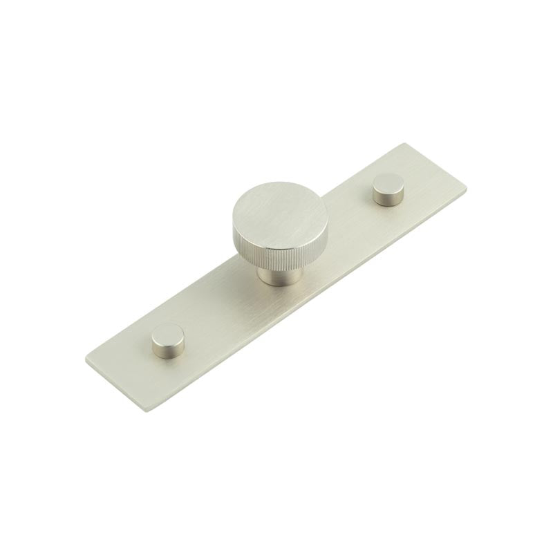 Hoxton Thaxted Cupboard Knobs 30mm Plain Backplate