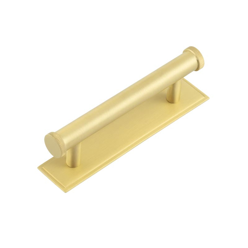 Hoxton Hoxton Thaxted Cabinet Handles 96mm Ctrs Stepped Backplate