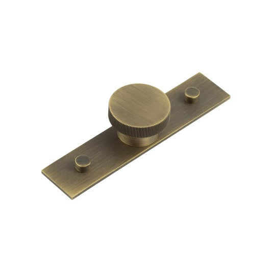 Hoxton Thaxted Cupboard Knobs 40mm Plain Backplate