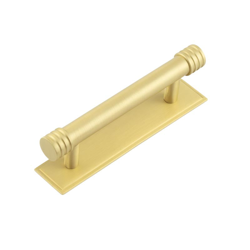 Hoxton Hoxton Sturt Cabinet Handles 96mm Ctrs Stepped Backplate