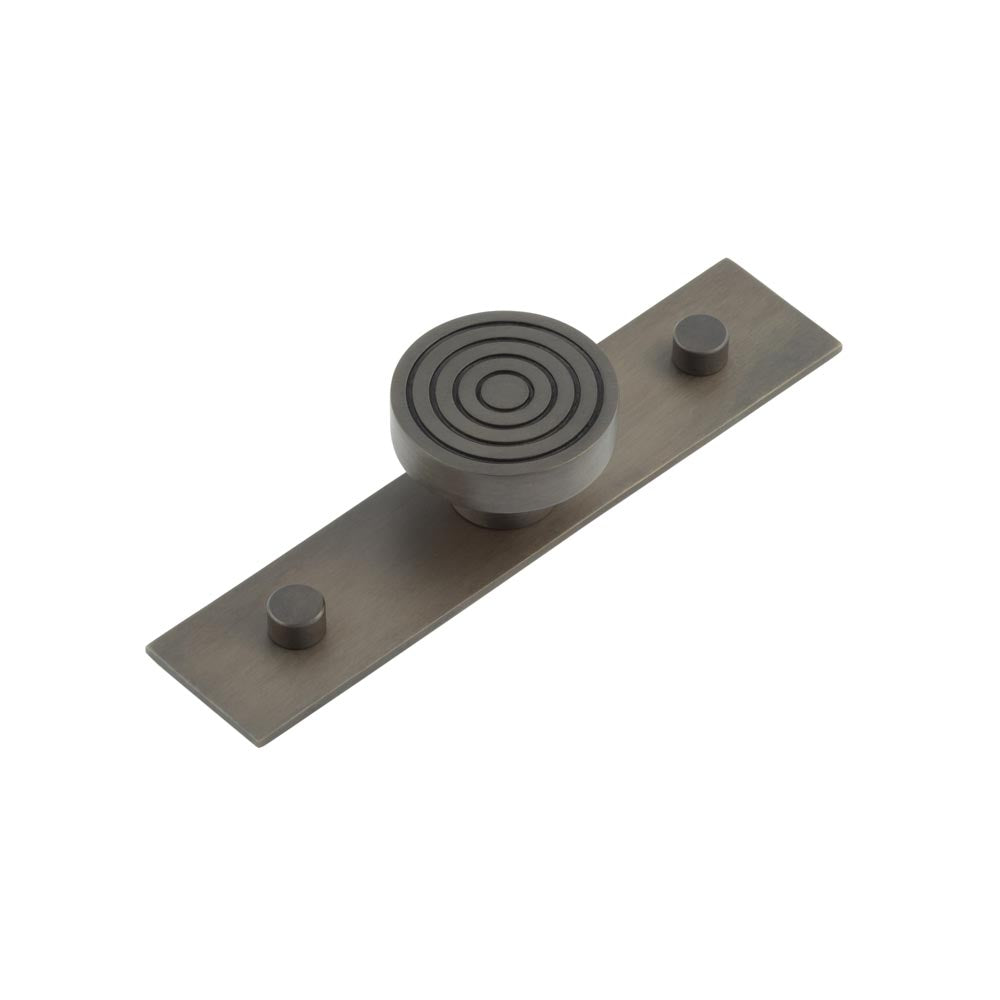 Hoxton Murray Cupboard Knobs 40mm Plain Backplate