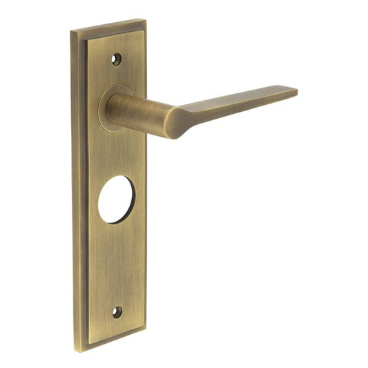 Burlington Knightbridge Door Handle Bathroom Backplate