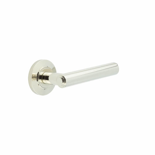 Burlington Richmond Door Handles Chamfered Rose