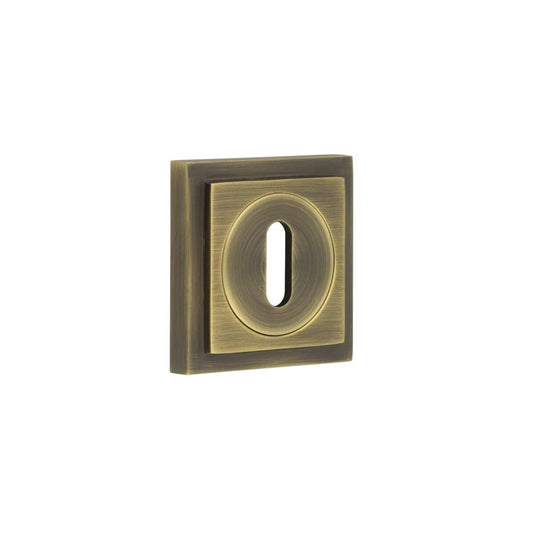 Burlington Standard Keyway Escutcheons Square Stepped Rose