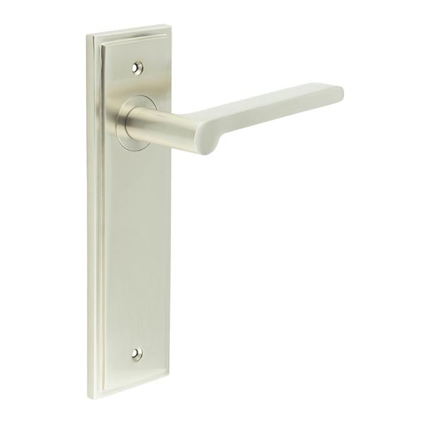 Burlington Fitzrovia Door Handle Latch Backplate