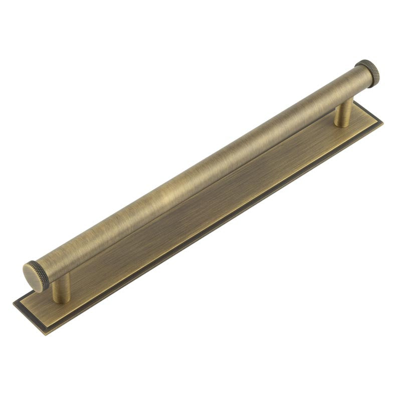 Hoxton Hoxton Wenlock Cabinet Handles 224mm Ctrs Stepped Backplate