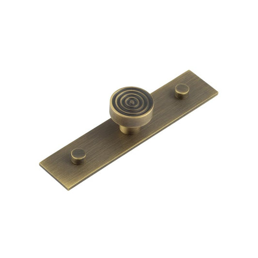 Hoxton Murray Cupboard Knobs 30mm Plain Backplate