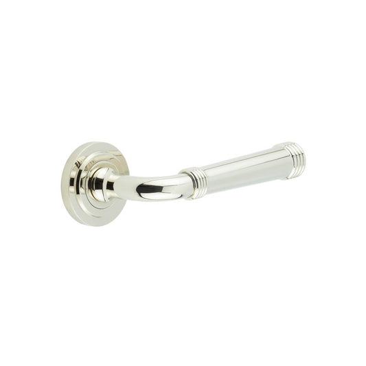 Burlington Highgate Door Handles Stepped Rose