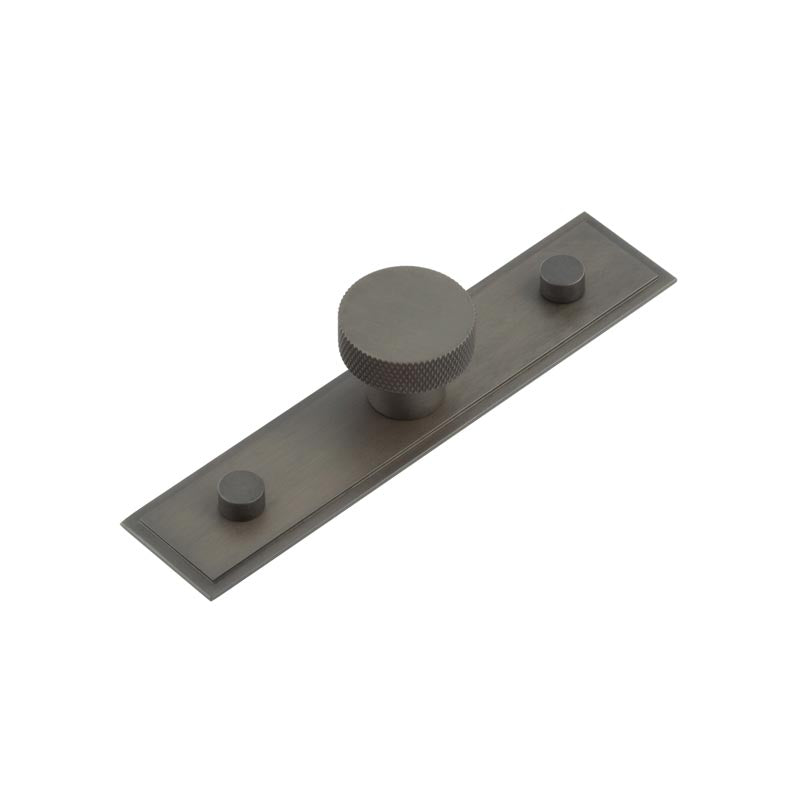 Hoxton Wenlock Cupboard Knobs 30mm Stepped Backplate