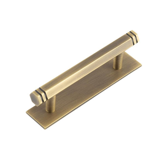 Hoxton Hoxton Nile Cabinet Handles 96mm Ctrs Plain Backplate