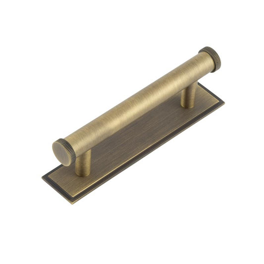 Hoxton Hoxton Thaxted Cabinet Handles 96mm Ctrs Stepped Backplate