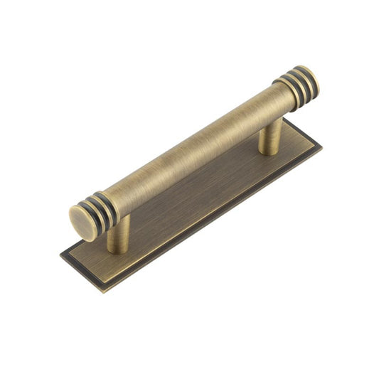 Hoxton Hoxton Sturt Cabinet Handles 96mm Ctrs Stepped Backplate