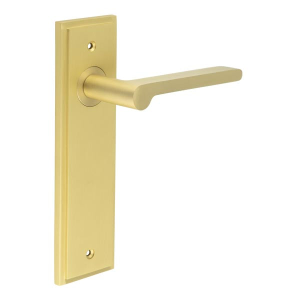 Burlington Fitzrovia Door Handle Latch Backplate