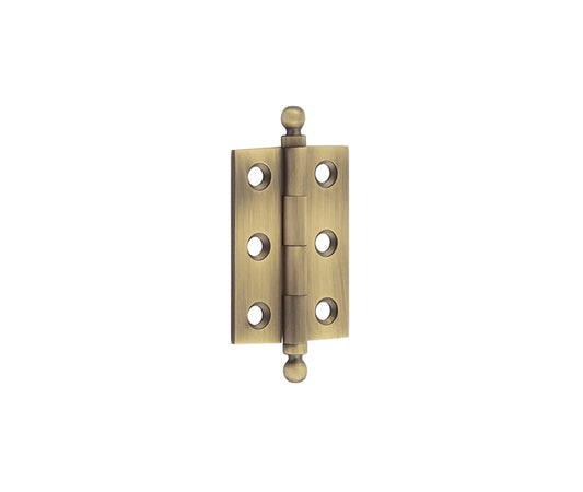 Hoxton Hoxton Brass Finial Hinges 50x35mm