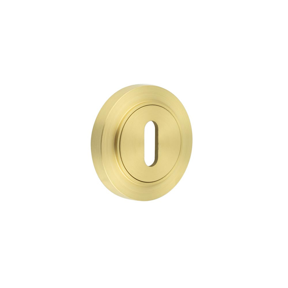 Burlington Standard Keyway Escutcheons Plain Rose