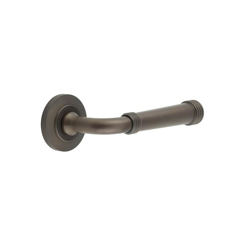 Burlington Highgate Door Handles Chamfered Rose