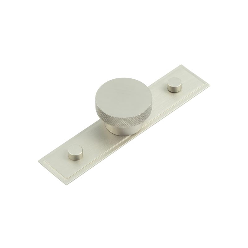 Hoxton Wenlock Cupboard Knobs 40mm Stepped Backplate