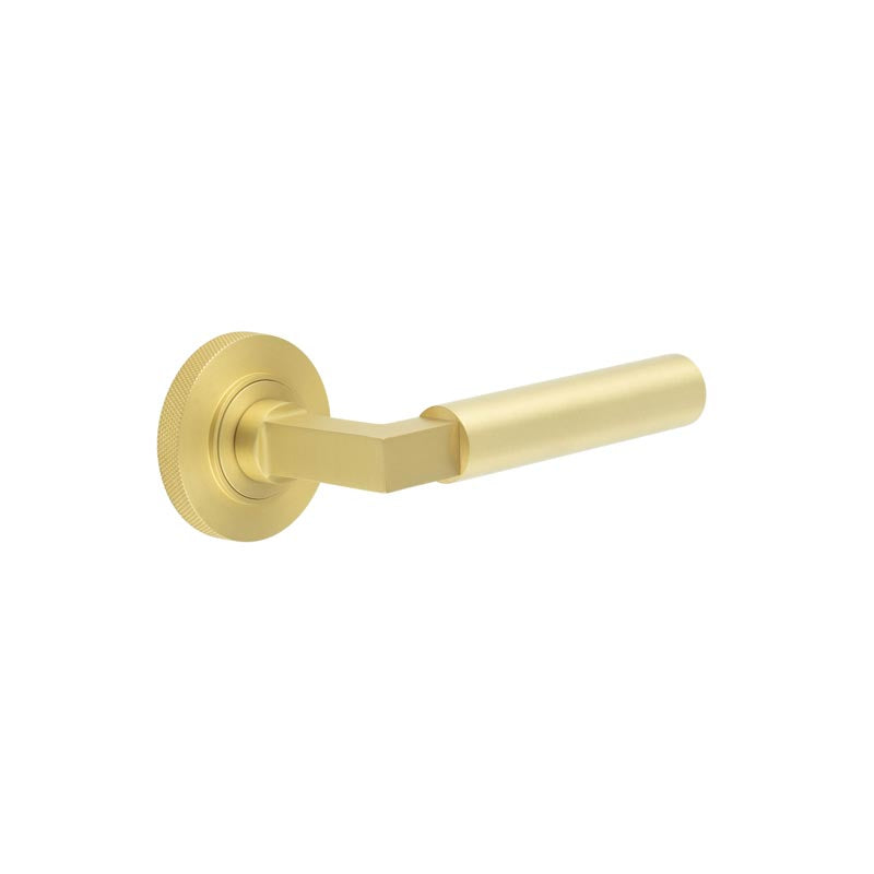 Burlington Westminster Door Handles Knurled Rose