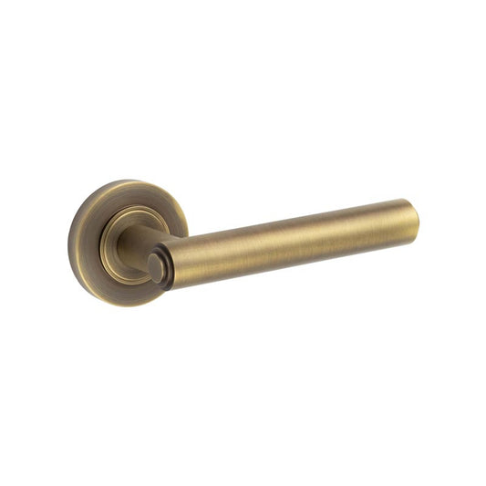 Burlington Richmond Door Handles Plain Rose