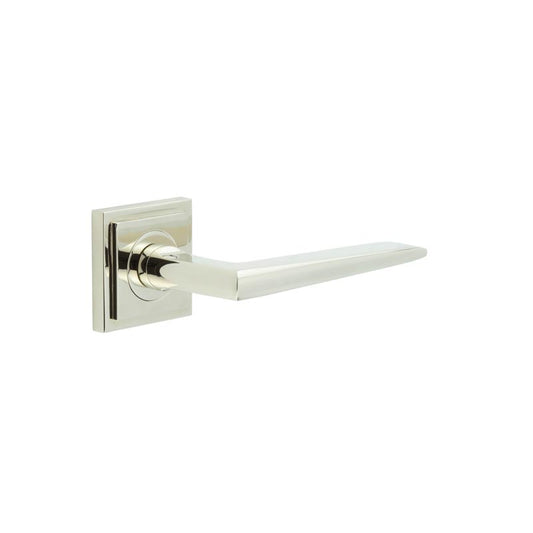 Burlington Mayfair Door Handle on Square Stepped Rose