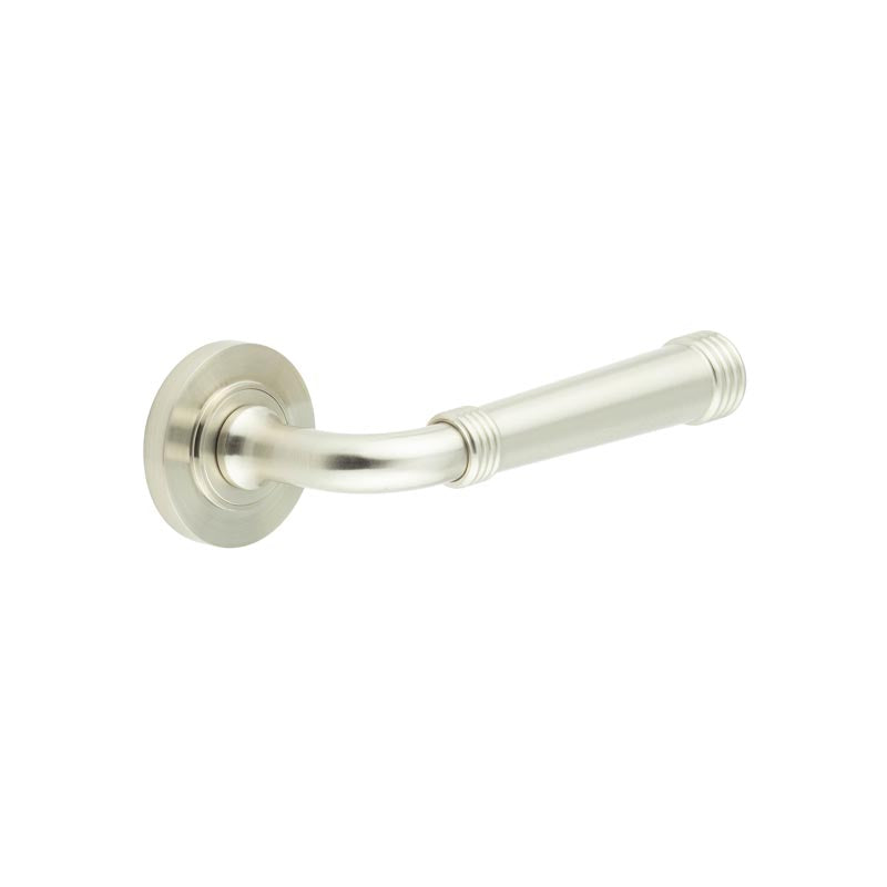 Burlington Highgate Door Handles Plain Rose