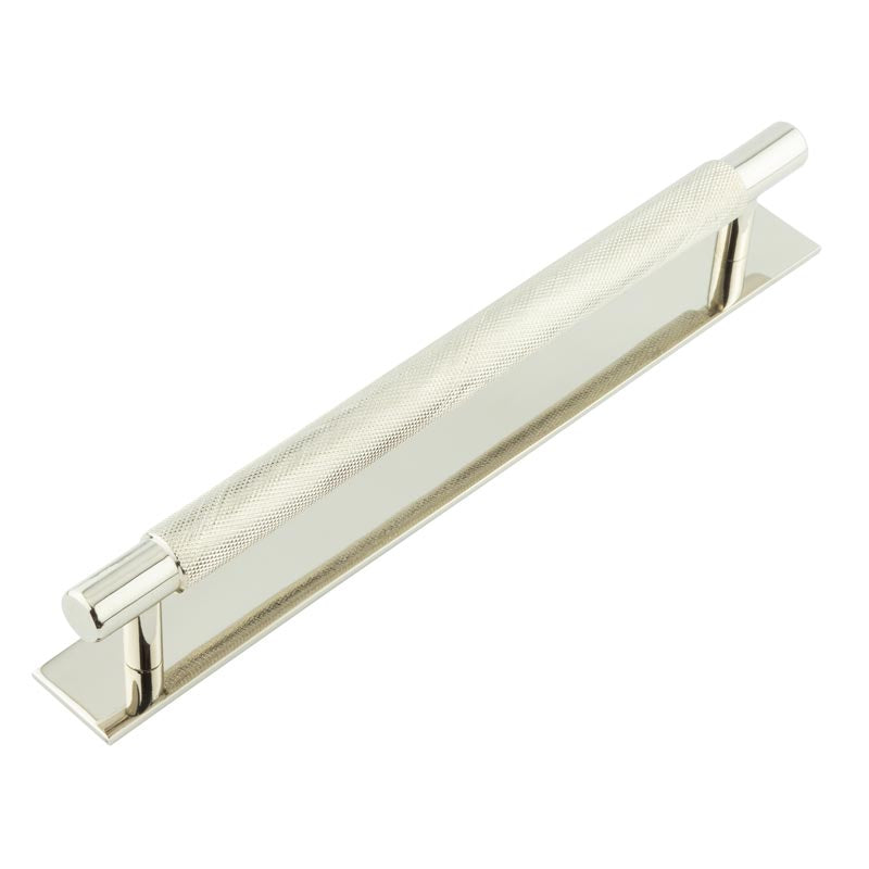 Hoxton Hoxton Taplow Cabinet Handles 224mm Ctrs Plain Backplate