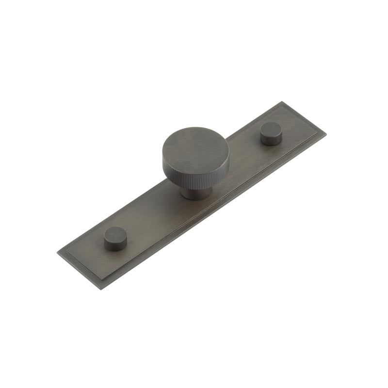 Hoxton Thaxted Cupboard Knobs 30mm Stepped Backplate