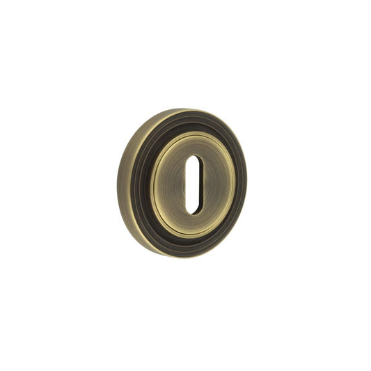 Burlington Standard Keyway Escutcheons Reeded Rose