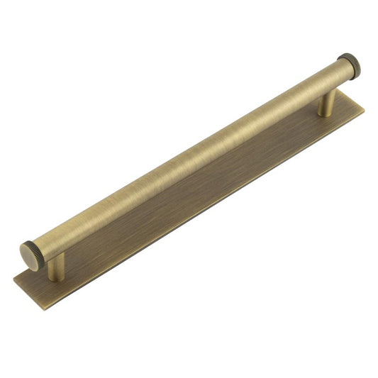 Hoxton Hoxton Thaxted Cabinet Handles 224mm Ctrs Plain Backplate