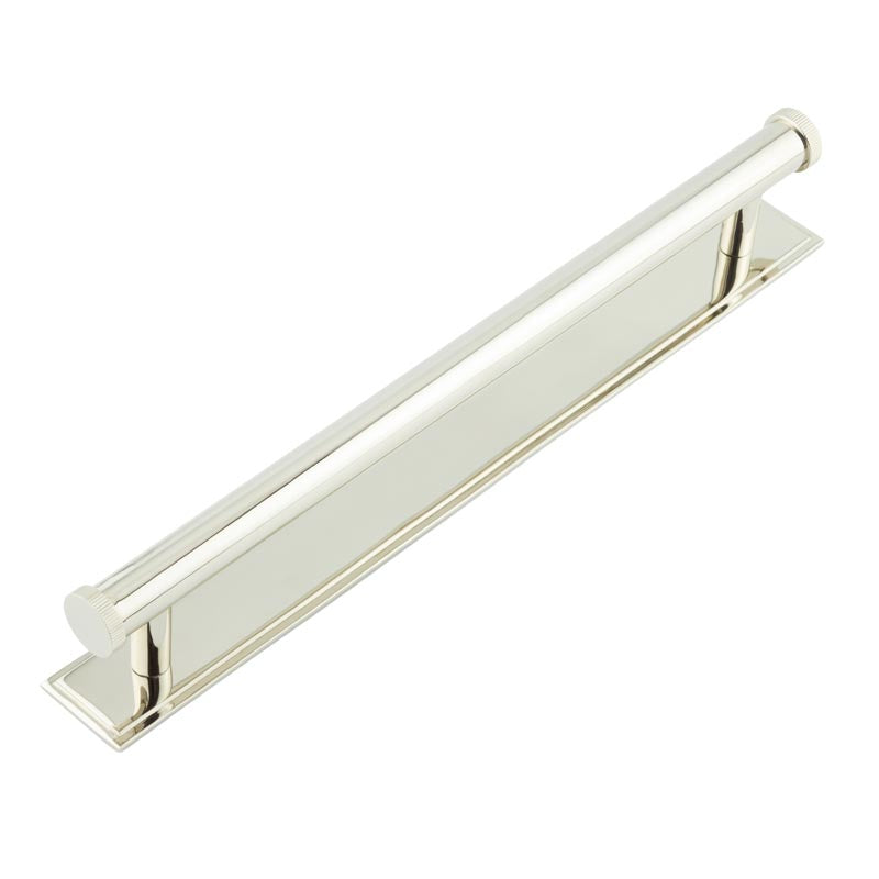Hoxton Hoxton Thaxted Cabinet Handles 224mm Ctrs Stepped Backplate