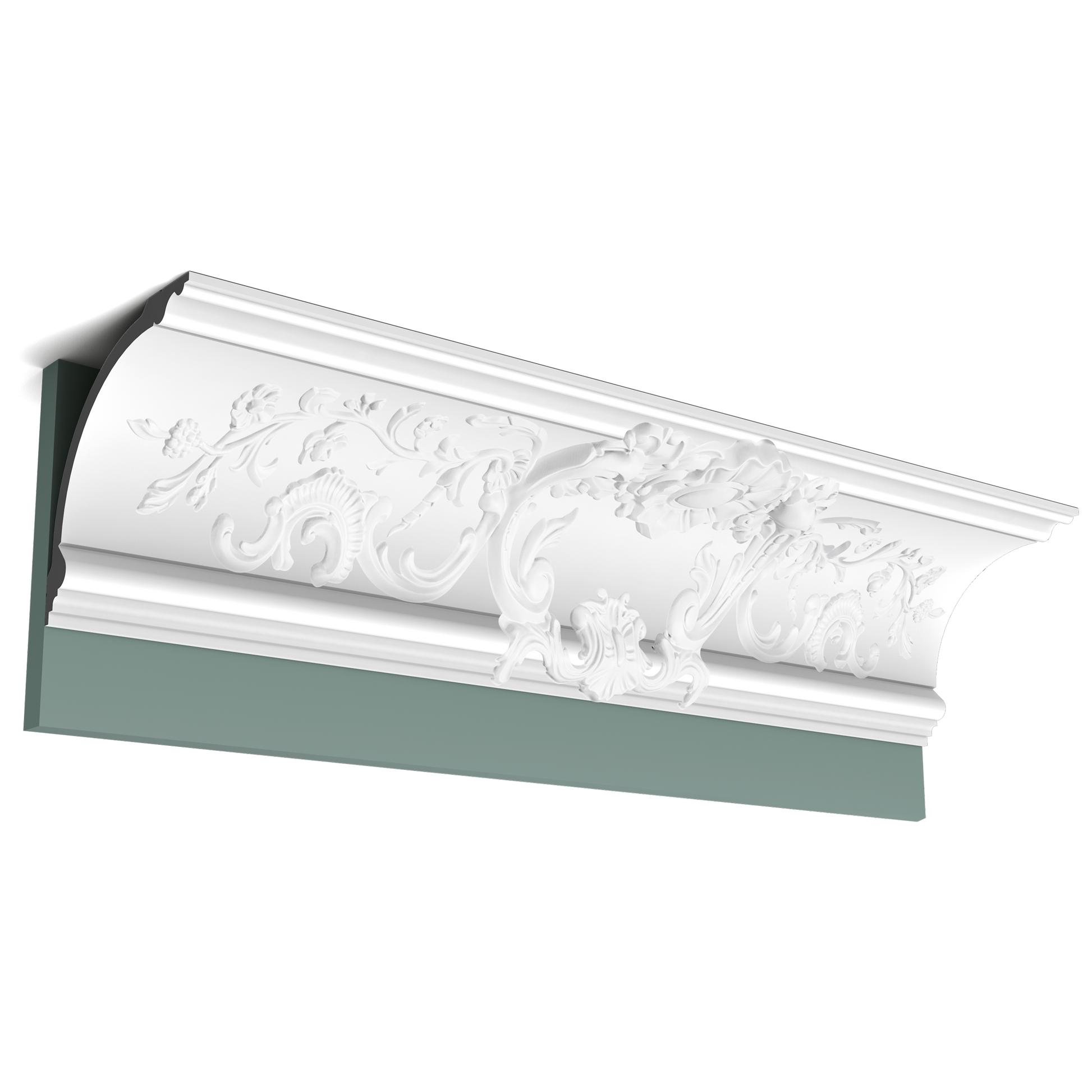 Orac Decor,Orac Decor- C338A-Cornice Moulding 200x18.4x18.4   (cm) £40.62 /m,Cornice Moulding