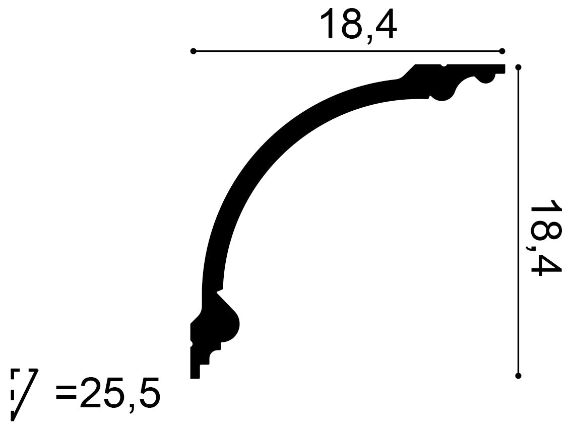 C338B- Cornice Moulding