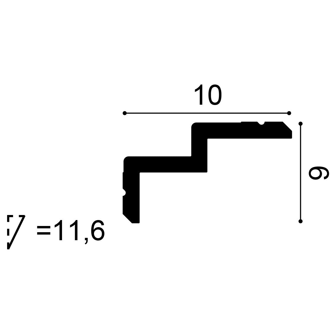 C390- Concealed Light Moulding