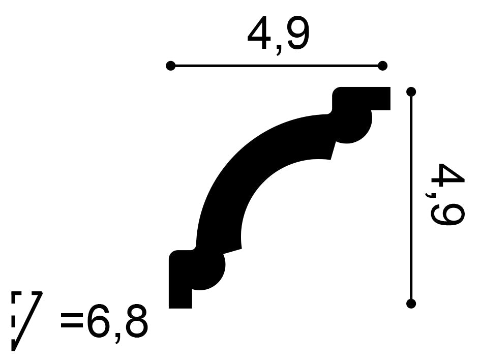 CX124- Cornice Moulding