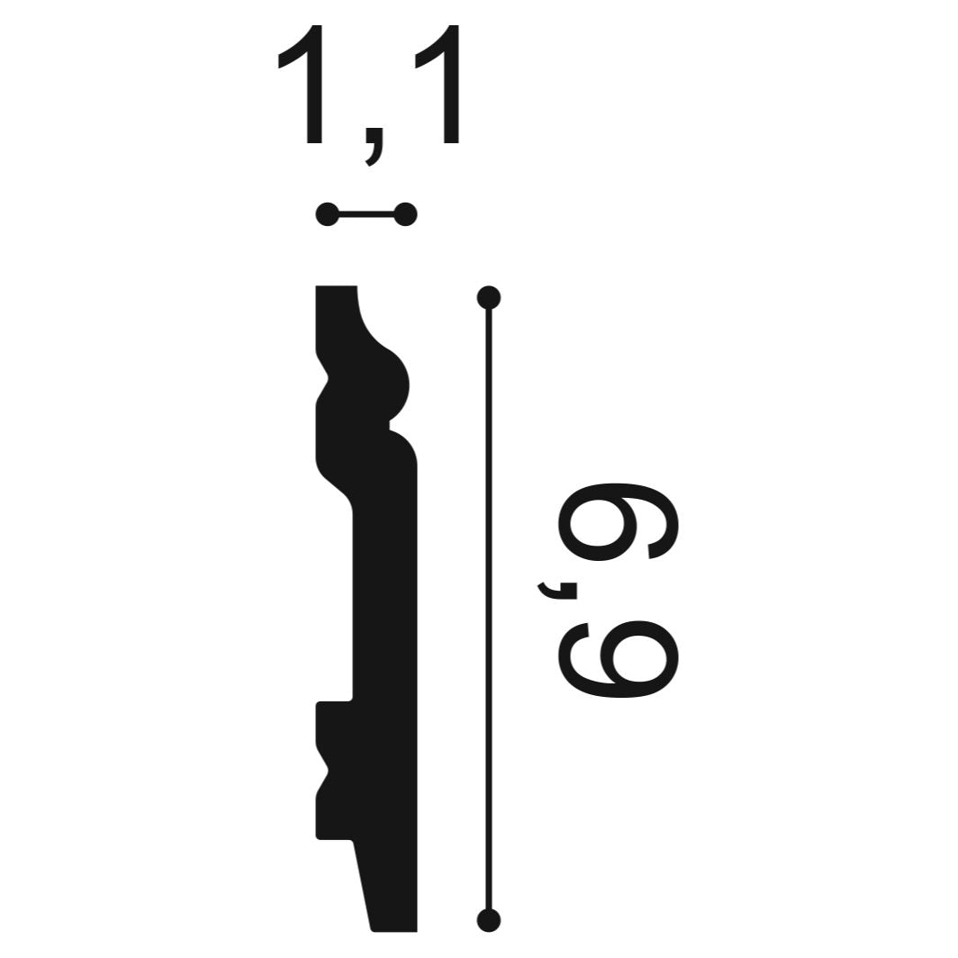 SX165- Skirting Board